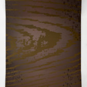 木製の背景(メカニカルシーホース付き) 三つ折り案内状 (内部中)