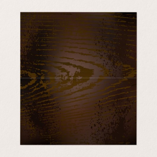 木製の背景(メカニカルシーホース付き) 名刺 (内部フラット)