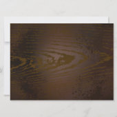 木製の背景（メカニカルシーホース付き） 案内状 (裏面)