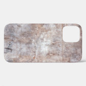 木製の表面に本物のヴィンテージが入っている Case-Mate iPhoneケース (裏面 (横))