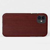 木製の質のiPhone 5カバー Case-Mate iPhoneケース (裏面(横))