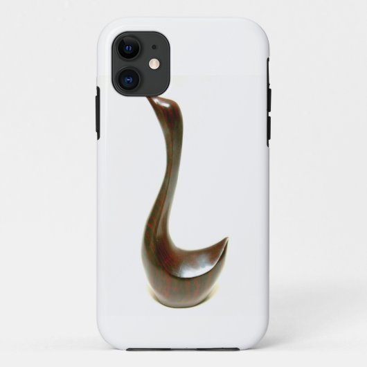 木製の鳥の像 Case-Mate iPhoneケース (裏面)