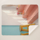 木製の黄色いバー シェルパブランケット (正面(横))