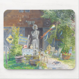 木製のBullのアンティークのマウスパッド マウスパッド