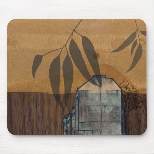 木製のmousepadのベルリン マウスパッド (正面)