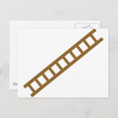 木製はしご ポストカード (正面/裏面)