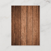 木製ひまわり素朴ライト予約リクエスト エンクロージャーカード (裏面)