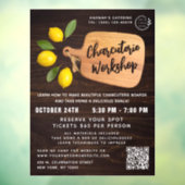 木製まな板オレンジ料理スクリプトの窓ステッカー ウィンドウサイン (シート3)