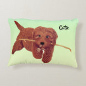 木製アクセサリー アクセントクッション (裏面)