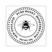 木製アートスタンプ – Business Pure Honey ラバースタンプ (インプリント)