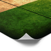 木製インディアン旗 ポスター (角)