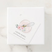 木製ウィスク赤面水彩フローラシェフロゴ フェイバータグ (インサイチュ)