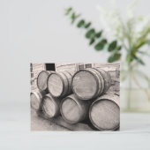 木製ウイスキー樽 ポストカード (スタンド正面)