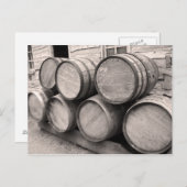 木製ウイスキー樽 ポストカード (正面/裏面)