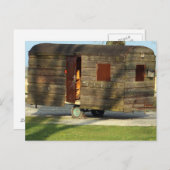 木製カーバントレーラーポストカード ポストカード (正面/裏面)