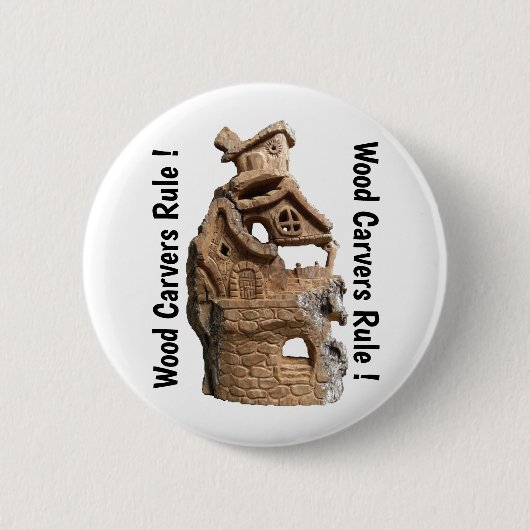木製カーバーのルールフォトファンシーデザインボタン 缶バッジ (正面)