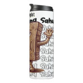 木製キャラクタータンクタンクグラフィック タンブラー (回転右)