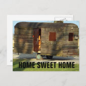 木製キャンパートレーラーポストカードホームスイートホーム ポストカード (正面/裏面)