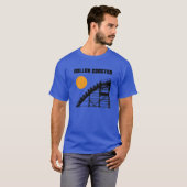 木製クラシックジェットコースター太陽 Tシャツ (正面フル)