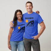 木製クラシックジェットコースター太陽 Tシャツ (ユニセックス)