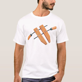 木製クランプ Tシャツ