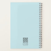 木製クロスバイブルパーソナライズされた詩 ノートブック (裏面)