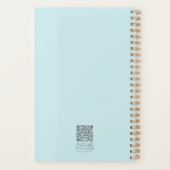 木製クロスバイブルパーソナライズされた詩 プランナー手帳 (裏面)