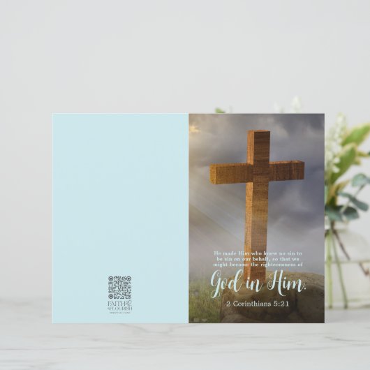 木製クロス聖なる書物、 経典教会の掲示テンプレート (スタンド正面)