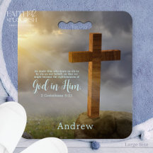 木製クロス聖なる書物、 経典祈りの言葉混練機