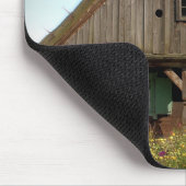 木製コテージ-マウスパッド マウスパッド (コーナー)