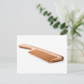 木製コーム ポストカード (スタンド正面)