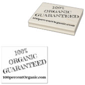 木製ゴム切手 – 100%保証オーガニック済 ラバースタンプ (押印)