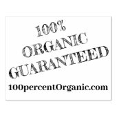 木製ゴム切手 – 100%保証オーガニック済 ラバースタンプ (インプリント)