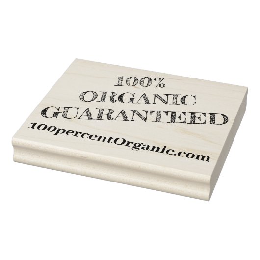 木製ゴム切手 – 100%保証オーガニック済 ラバースタンプ (スタンプ)