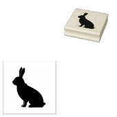 木製ゴム切手 – Rabbit ラバースタンプ (押印)
