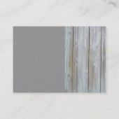 木製サイディング名刺 名刺 (裏面)