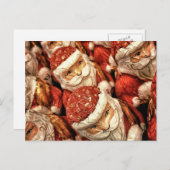 木製サンタハガキ シーズンポストカード (正面/裏面)