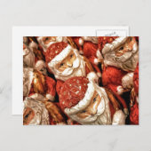 木製サンタハガキ シーズンポストカード (正面/裏面)