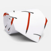 木製シャフテッドアイスアックスイラストレーション ネクタイ (ロール)