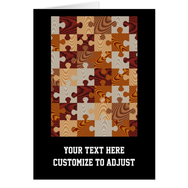 木製ジグソーパズル (正面)