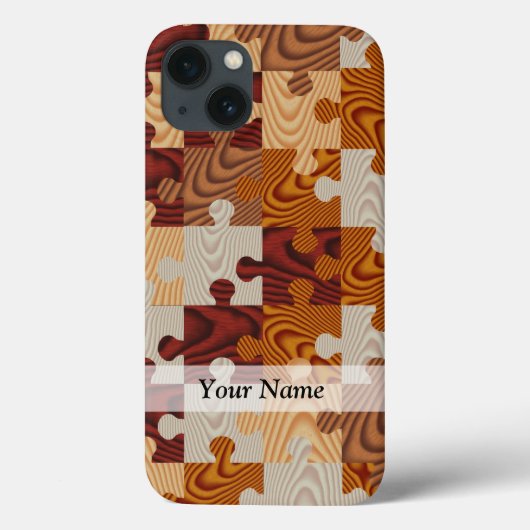 木製ジグソーパズル Case-Mate iPhoneケース (裏面)