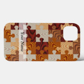 木製ジグソーパズル Case-Mate iPhoneケース (裏面 (横))