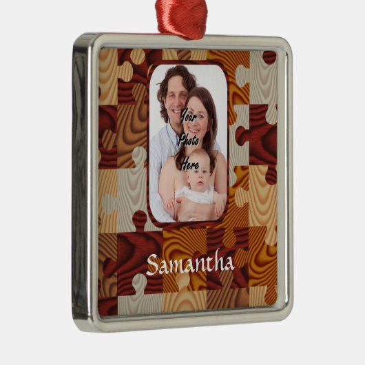 木製ジフェイクグソー メタルオーナメント (右)