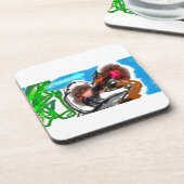 木製ジュエリー形箱 コースター (左側)