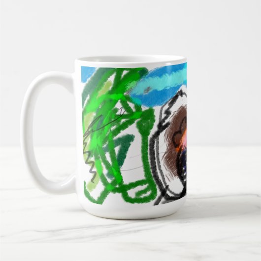 木製ジュエリー形箱 コーヒーマグカップ (左)