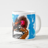 木製ジュエリー形箱 ジャンボコーヒーマグカップ (正面右)