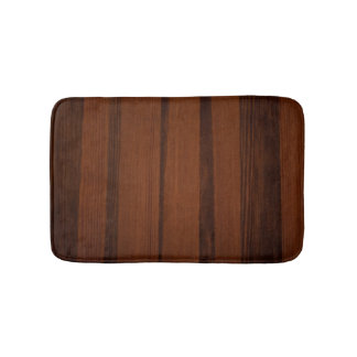 木製スタイル バスマット