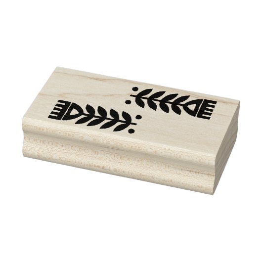 木製スタンプ – スカンジナビアフォークアートフラワーズ ラバースタンプ (スタンプ)