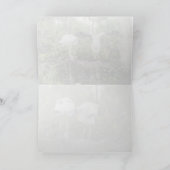 木製ストークのグリーティングカード カード (内部)