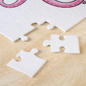 木製スプーンと調理師としてのタコ ジグソーパズル (側面)